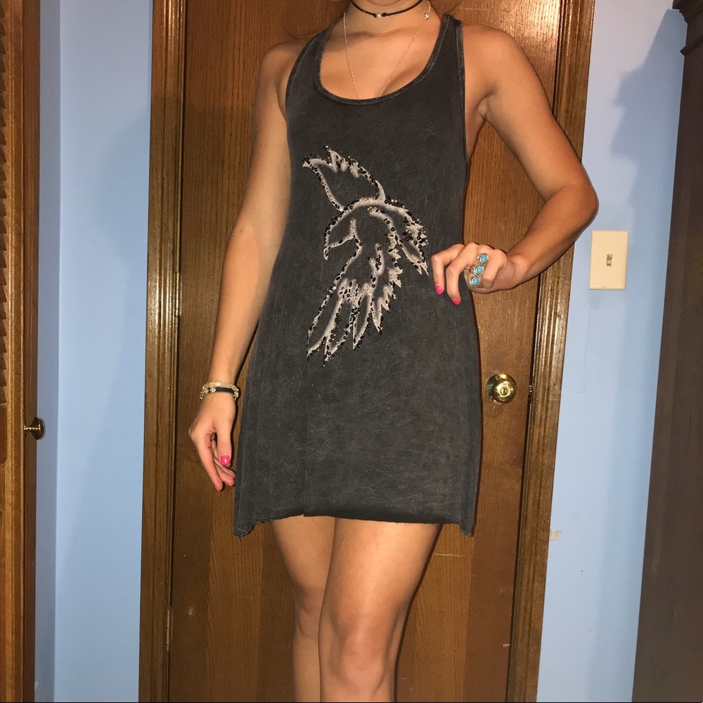 T-Party Embellished Eagle Dress/Tunic
